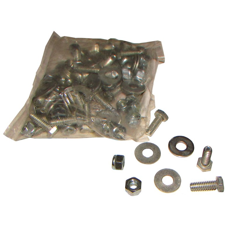 90 Pieces Snowblower Paddle Set Hardware Kit (90pc Set) Includes 30 Bolts & Nuts