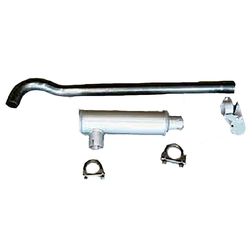 Exhaust Muffler & Pipe Kit Fits Oliver 2-44 550 Super 55