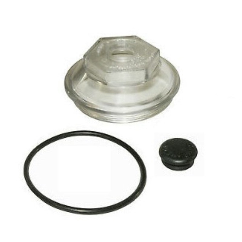 Screw-In Oil Cap 4.00" O.D. for Trailer 9-15K Hubs Includes O-Ring and Plug