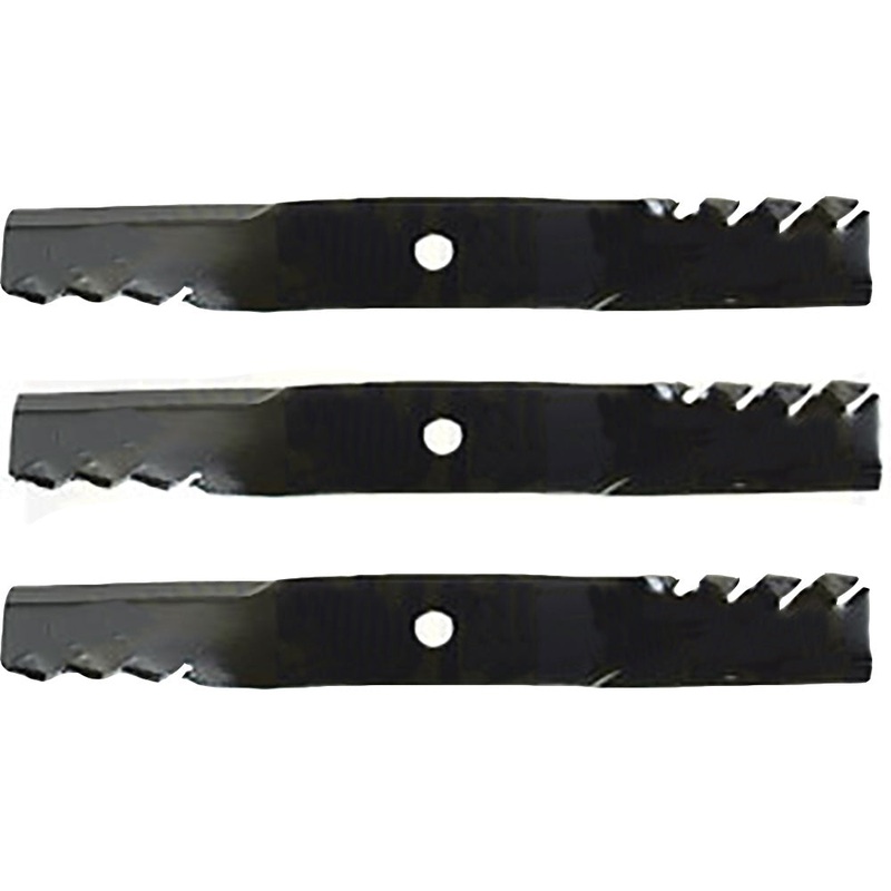 (3) Blades 48" Fits John Deere 7-Iron Replaces M136185 M136194