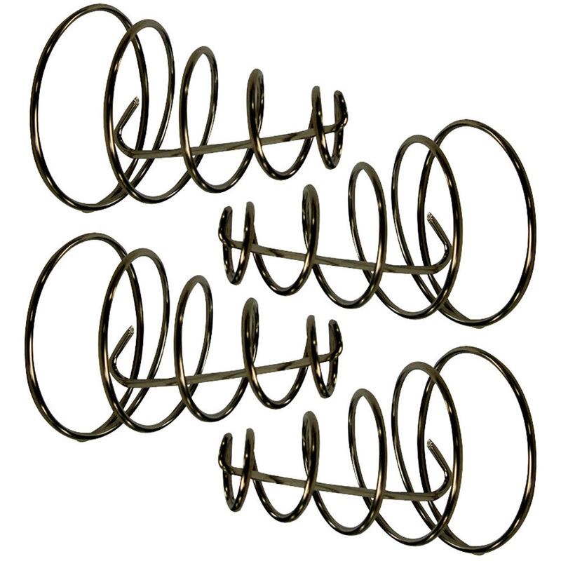 Qty. 4 Grille Retainer Spring Clips Fits Hot Rod Bug Screen Radiator Vintage Car