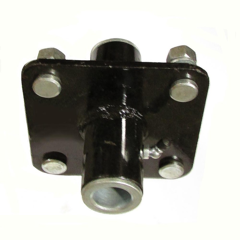 Tail Wheel Hub Rotary Cutter 4 Bolt Hole 1" Shaft Bush Hog Universal Fit