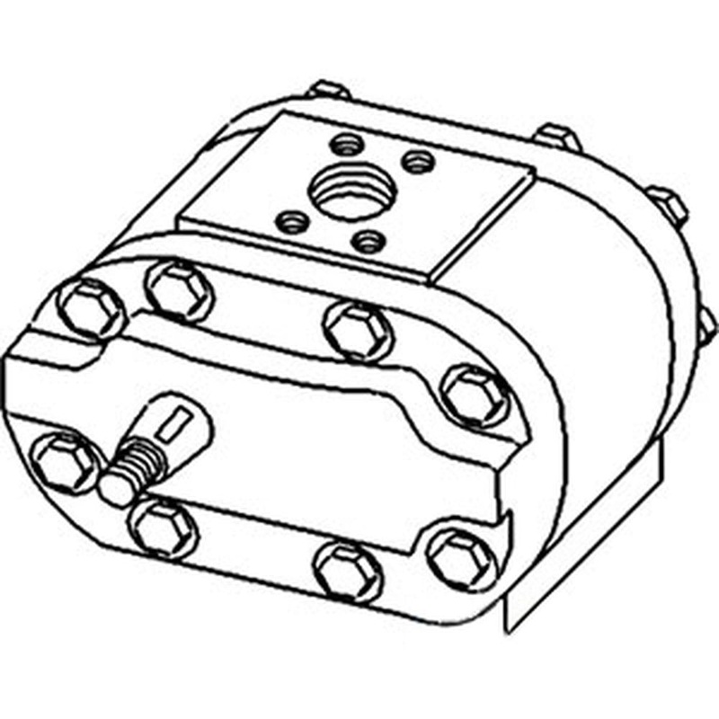 E2NN600BA Tractor Pump Hydraulic 20 GPM Fits Ford New Holland