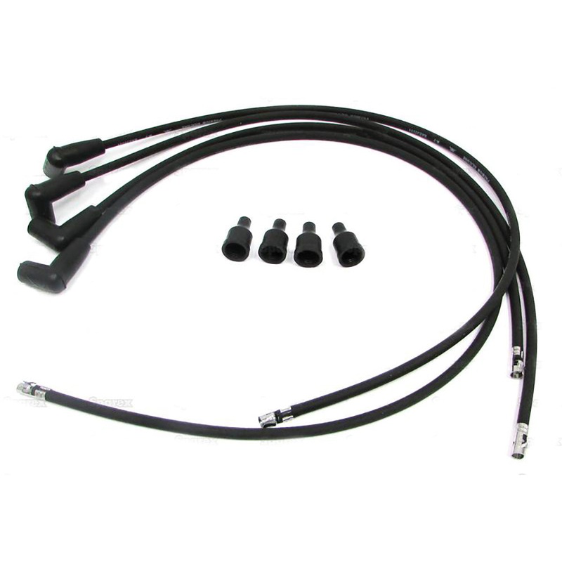 Spark Plug Wire Set 4 Cylinder 8N 9N 2N Fits Ford Tractor