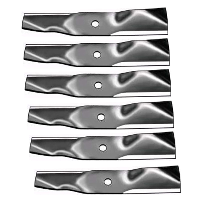 (6) Fits John Deere 54 Cut Med Lift Blades 325 335 345 425 445 455 GY20569 M1154