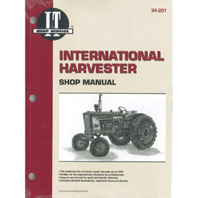 I&T Shop Service Manual Fits FARMALL 364 384 424 444 B-275 B-414 IH201