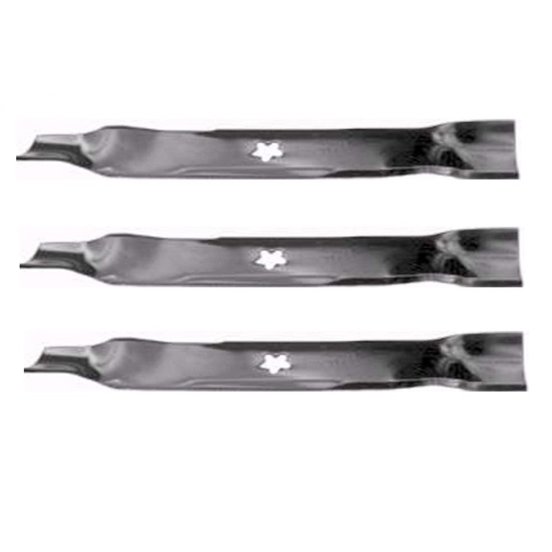 Set of 3 46 Fits Craftsman Fits Poulan AYP Mower Blades 163819 & 152443 (6437)"