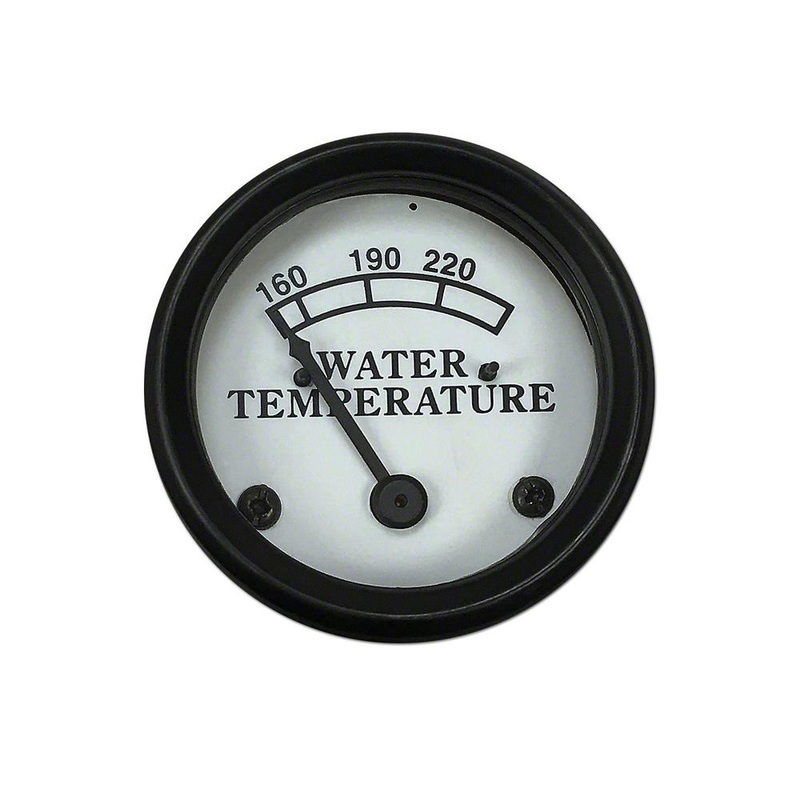Water Temperature Gauge A B D G H R M MT AR BO White Face Fits John Deere JD1539