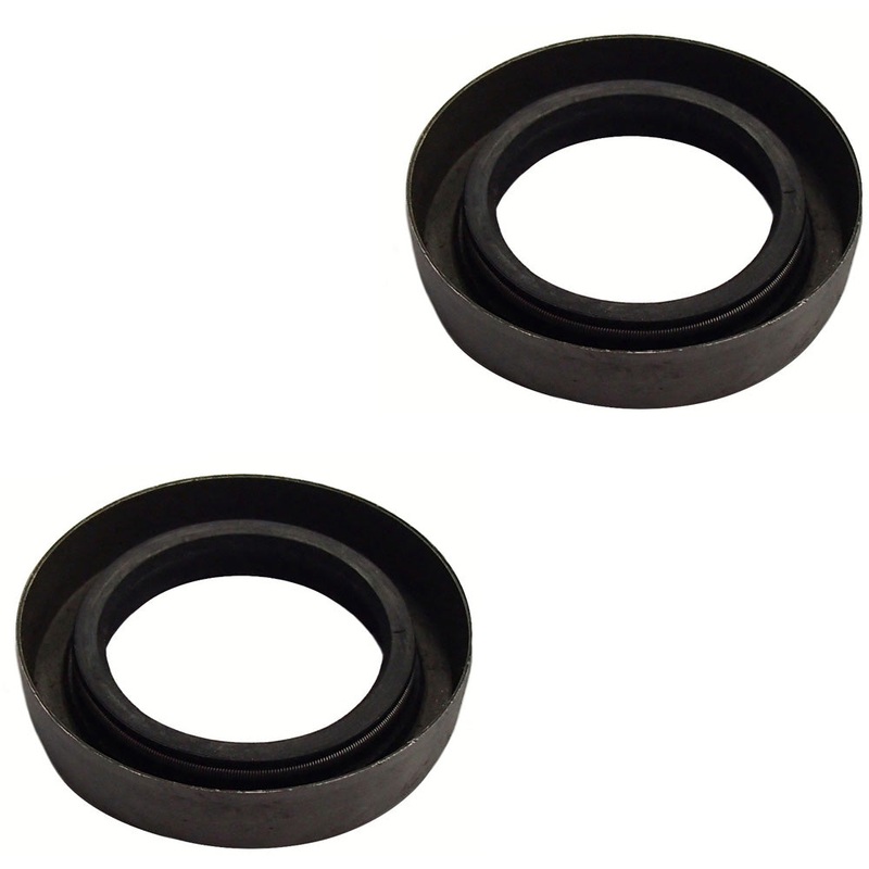 2 pk Trailer Axle Spindle Hub Double Lip 2.5" Grease Seal 3500lb Axles 168255TB