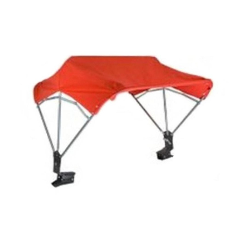 BUGGY TOP Umbrella Fits International Fits Case IH TRACTOR 3 BOW 48" Frame & Red
