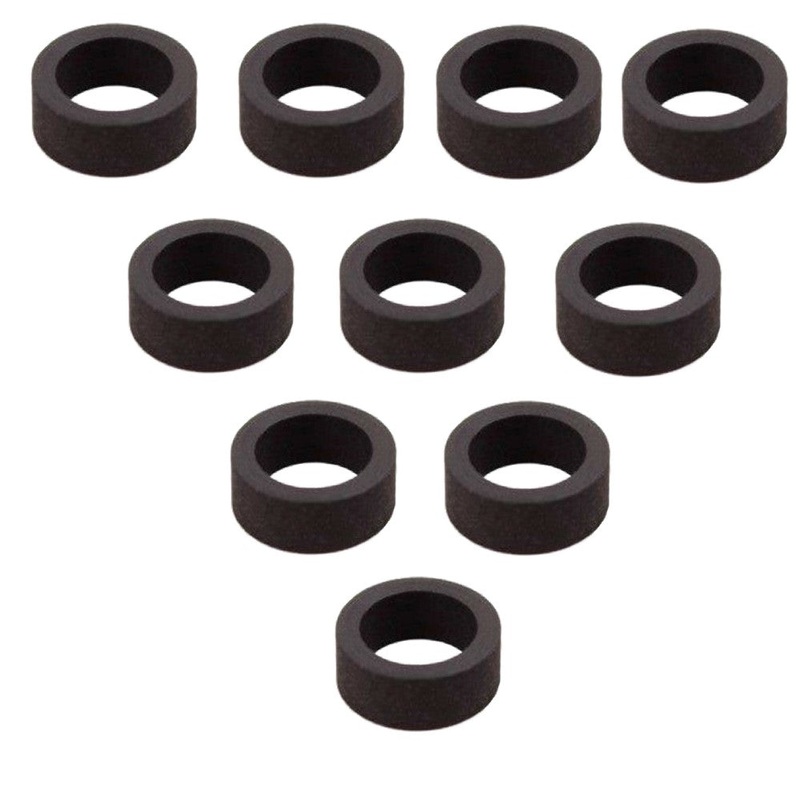 Set 10 R79605 Injector Return Line Rubber Seal Grommets Fits John Deere Tractor