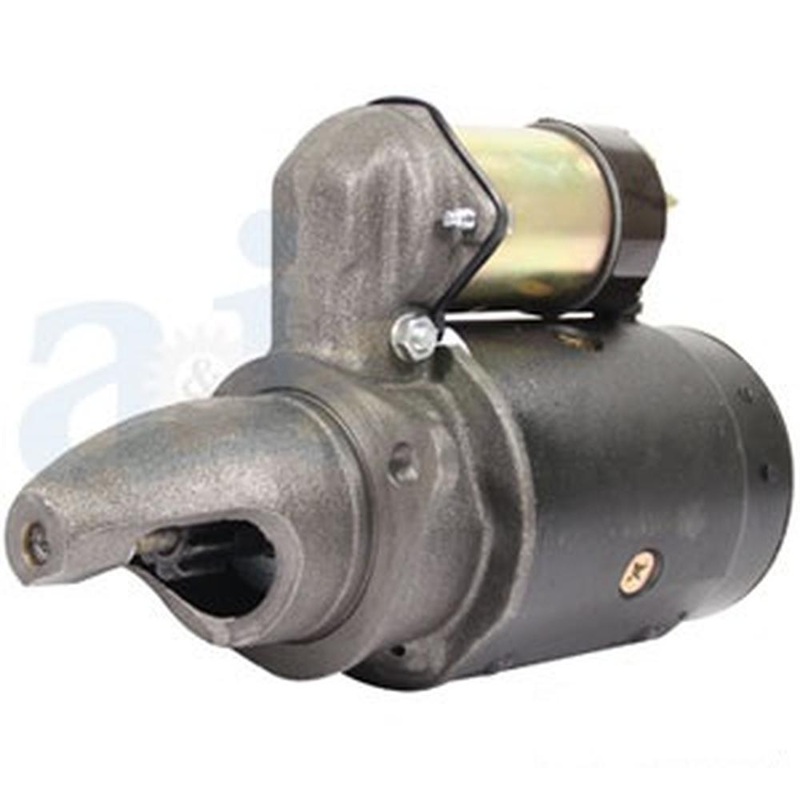 HM1900459 Starter - 12V, DD, CW, Fits Delco Remy Fits Massey Ferguson