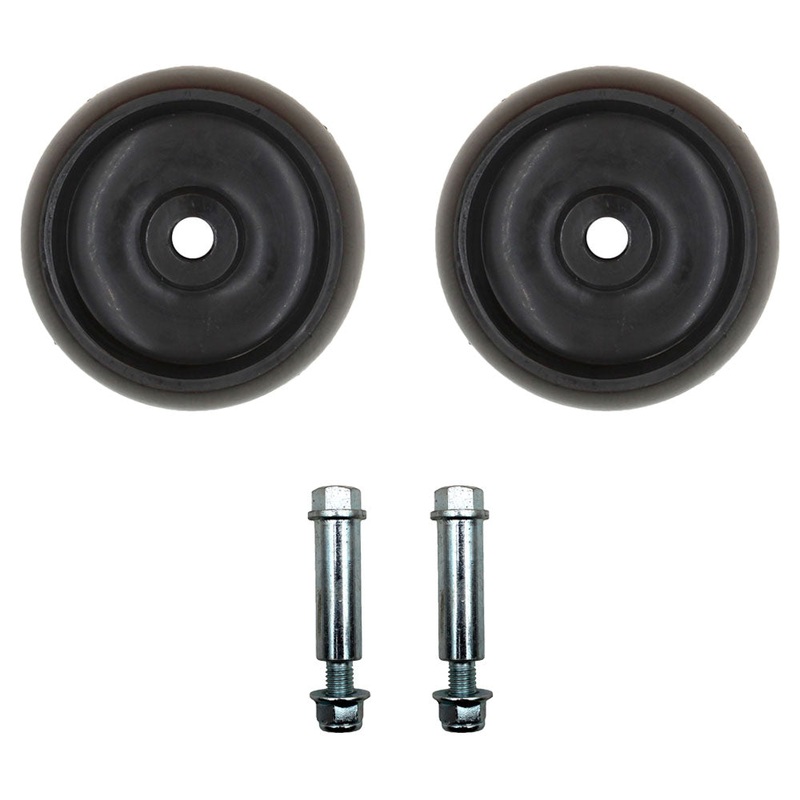 Two (2) New Aftermarket Replacement Deck Wheels W/ Bolts & Nuts Fits John Deere