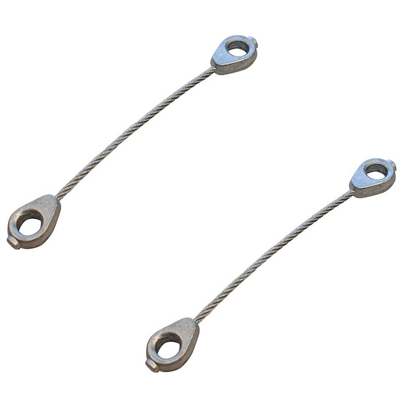 (2) New Brake Cables Fits Cub Cadet Rzt17 Rzt22 Rzt42 Rzt50 746-0970