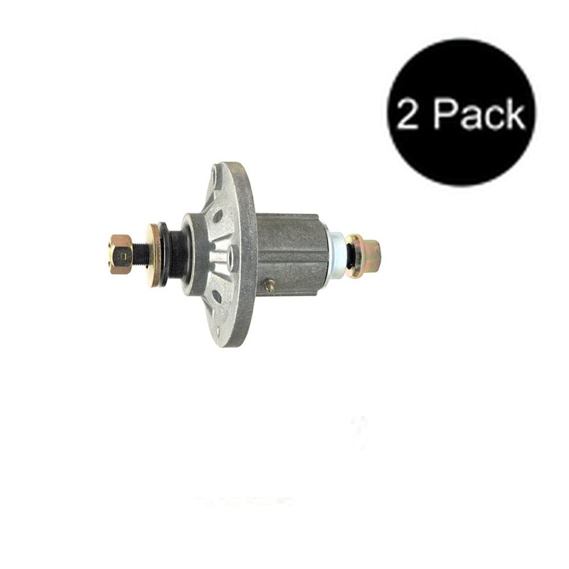 2 Spindle Assemblies Fits John Deere 42" 44" 46" 48" 54" Lawn Mower Deck
