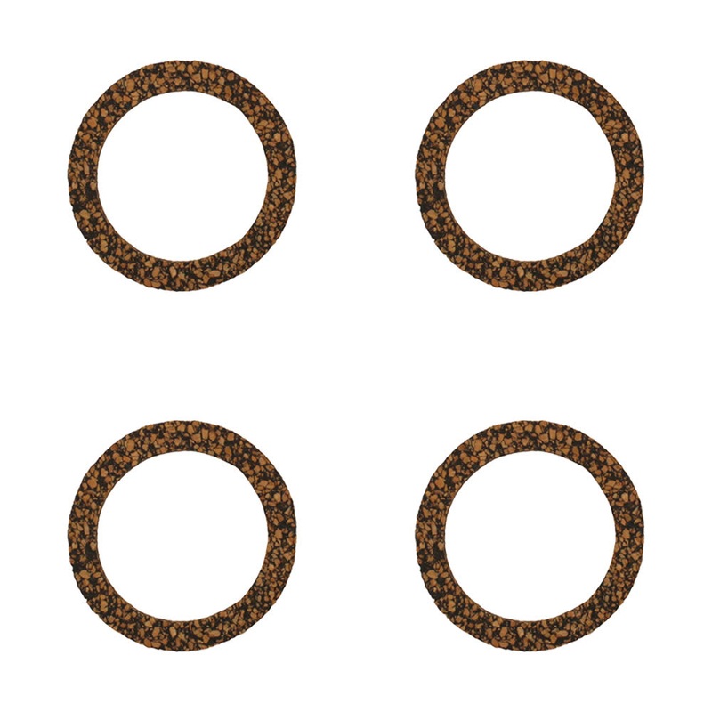 (4) Sediment Bowl Cork Gaskets Fits IH A B BN C 100 200 Fits FARMALL Fits Cub