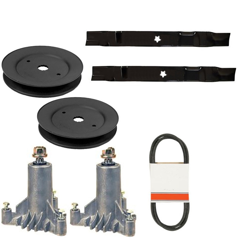 Mower Deck Kit w/ Mulching Blades For Craftsman For Husqvarna 130794 134149