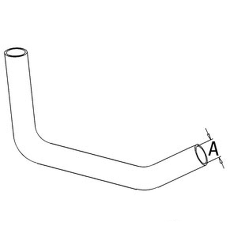 Upper Radiator hose Fits Ford New Holland - D2NN8260B 8000 tractor Replacem
