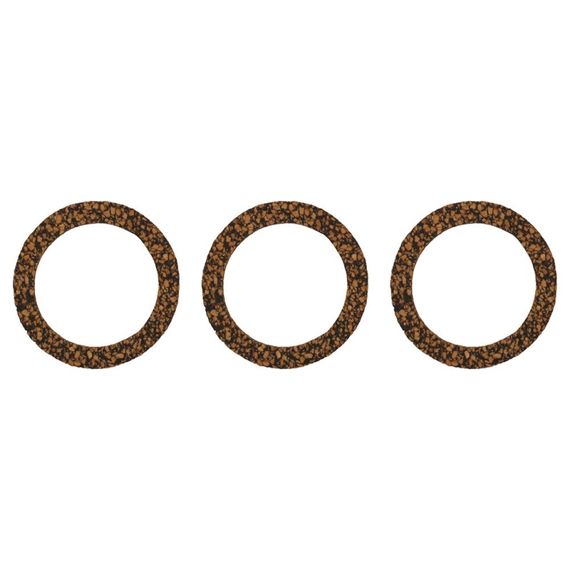 180060M1 (3) Cork Sediment Bowl Gaskets Fits Massey Ferguson TO35 Fits AC I400 B