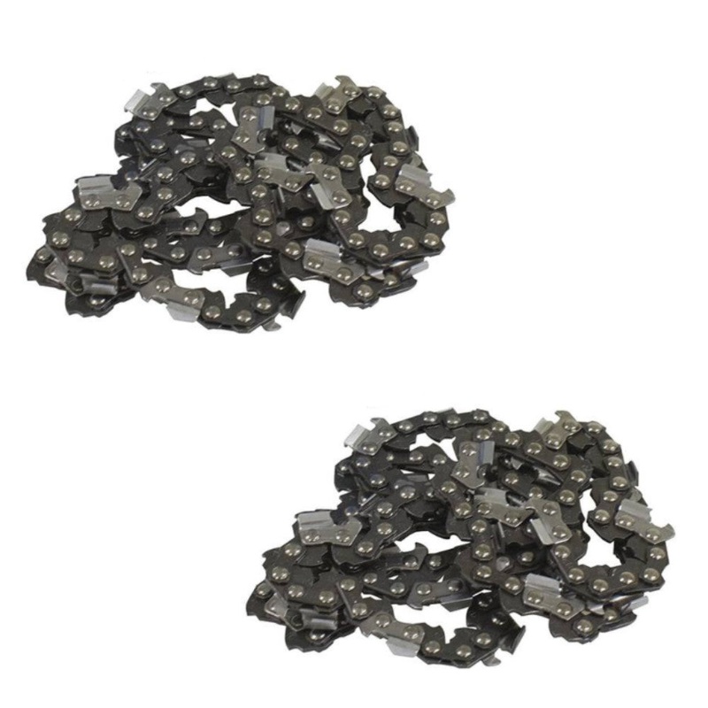 2-Pack 14-Inch Chainsaw Chain Fits Craftsman Fits Echo Fits Homelite