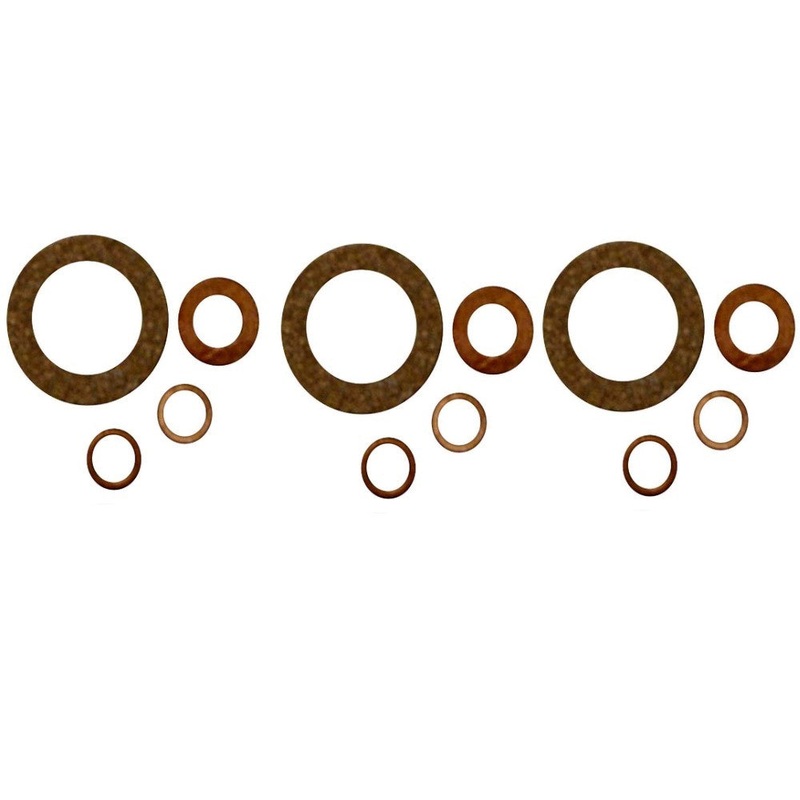(3) Injector Seal Kit Fits Ford/New Holland Tractors 2000 3000 4000 5000 +