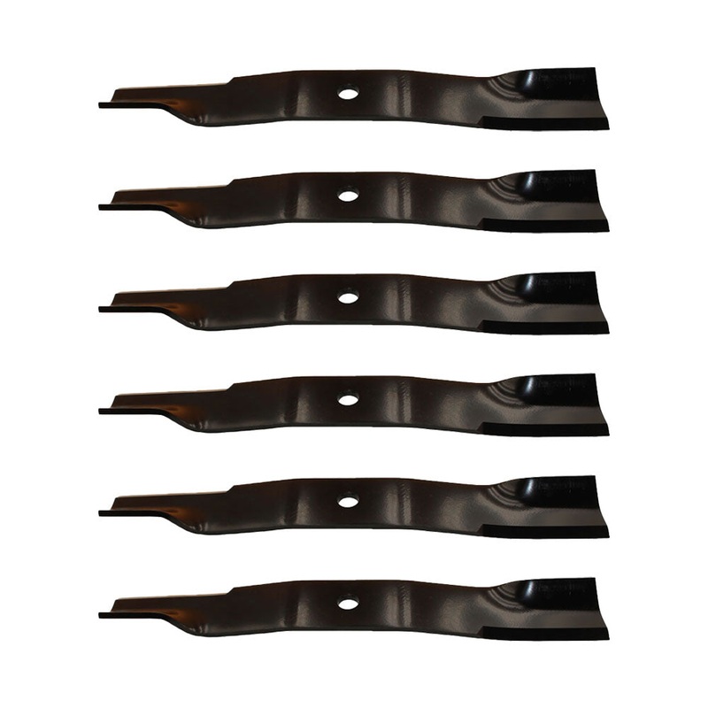 (6) Heavy-Duty Mower Blades Fits Kubota 54" Decks, K5617-34330 K561734330 23