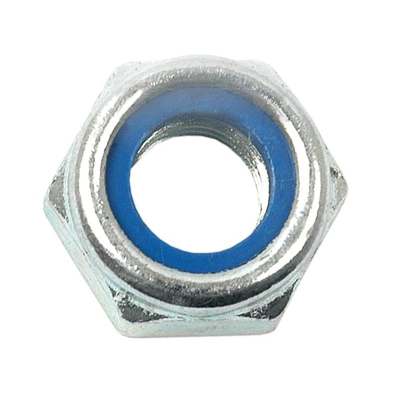 S.5897 Self Locking Nut, Size: M18 x 2.50mm (Din 985) Metric Coarse