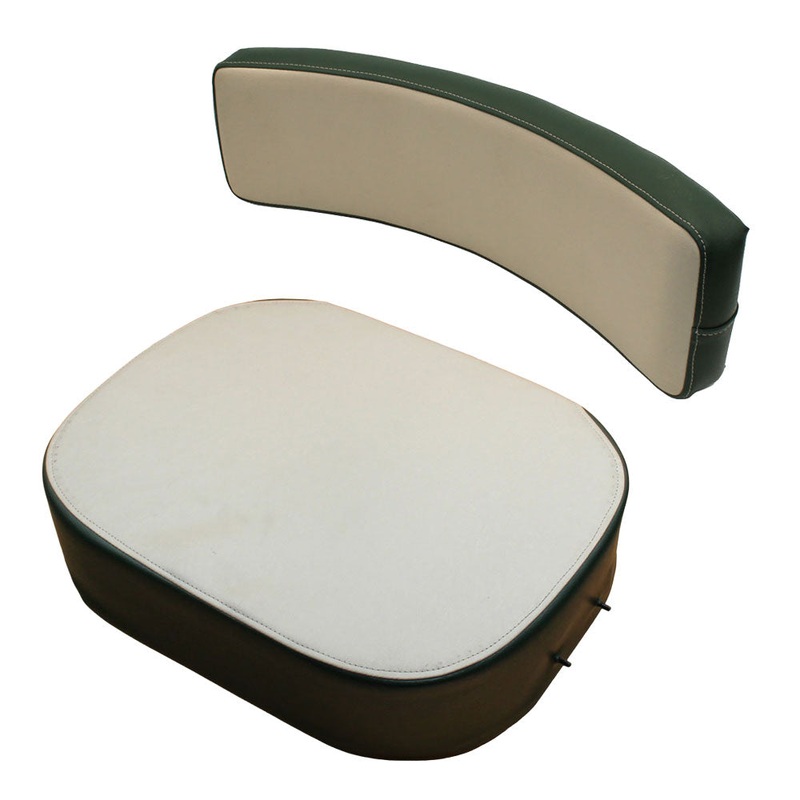 105812ASB-11 New Green & White Seat Cushion Set Fits Oliver 1800, 1850