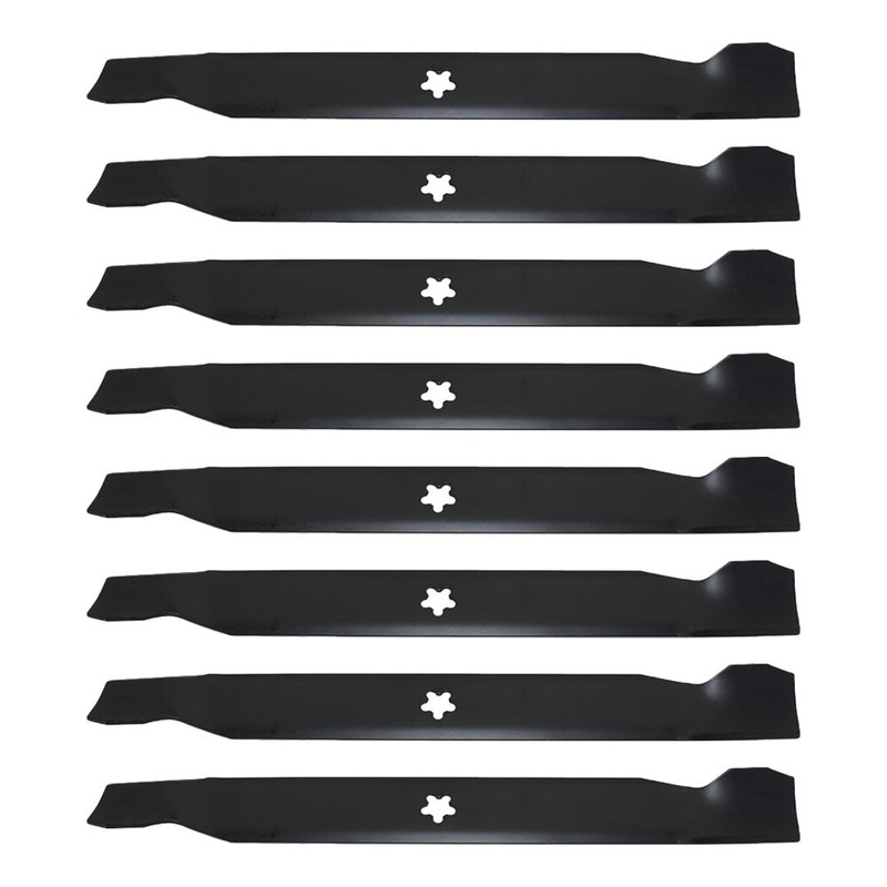 (8) Lawn Mower Blades Fits Poulan CO185H42STC CO18542STB C20H42YT DB24H42YT