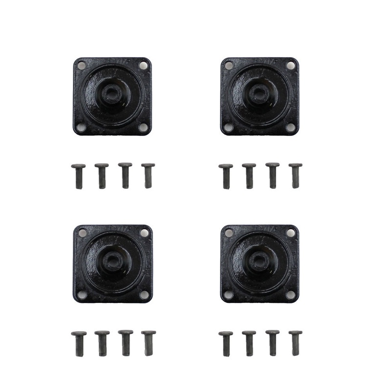 A Full Set of 4 Radiator Rubber Mounting Pads Fits FARMALL 460 560 660 Tractors