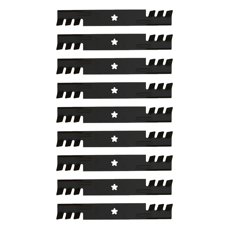 Fits 95-077 Mower Blades 52" Fits Husqvarna 575240701 GT52XLS GTH2752TF 9-Pack