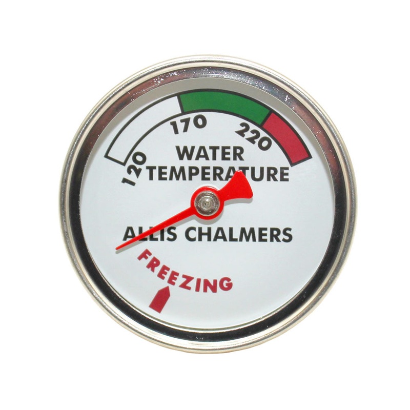 Water Temp Gauge Fits Allis-Chalmers B C CA WC WD WD45