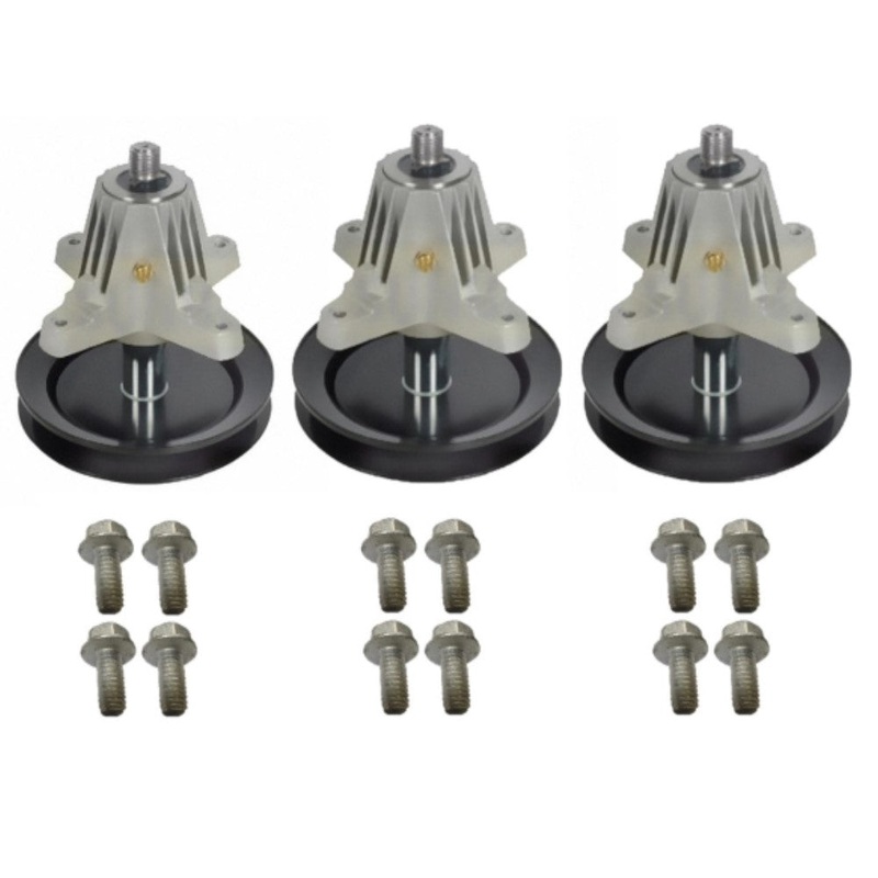 3 Spindle Assembly for MTD 918-04822 918-04950 918-04889 RZT42 EZT-L42 RZT-S42