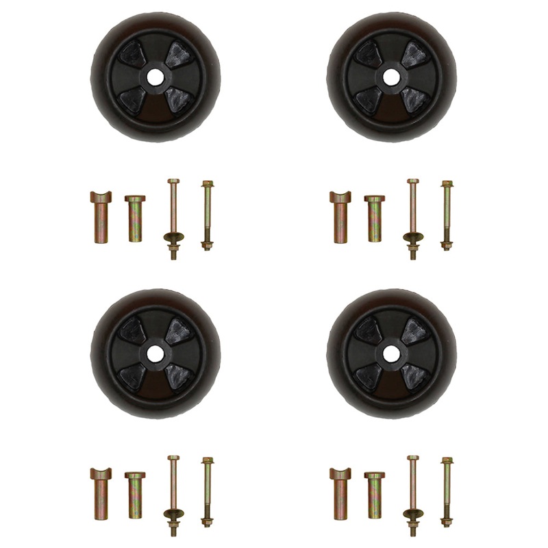 4 Deck Wheel Kits For AM133602 AM116299 M111489 717 727 737 757 777 797 997 M653