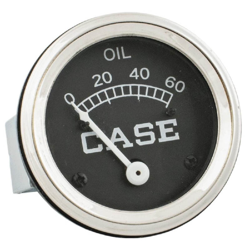 CKS075 Oil Pressure Gauge (0-60 PSI) Fits Case