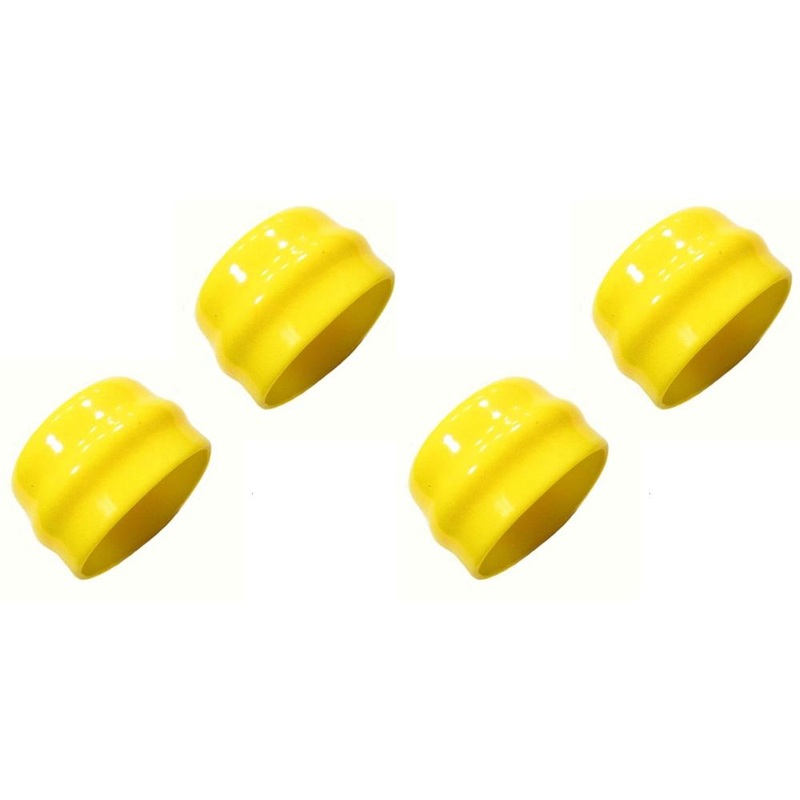 (4 Pack) Wheel Hub Cap Fits John Deere Fits Scotts Fits Sabre M123253 M143338