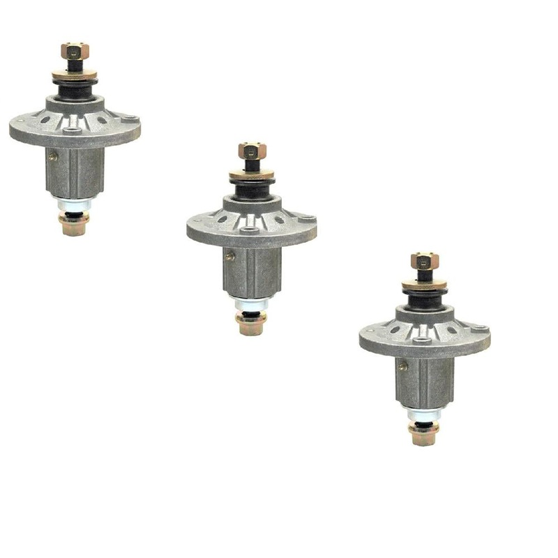Three (3) Spindle Assembly For 54" Fits John Deere 190C D170 G110 LA150 LA175 GY