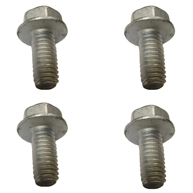 (4) Hex Head Screw Fits Cub Cadet 710-1260A Fits MTD 710-0650 Fits Toro 112-0395