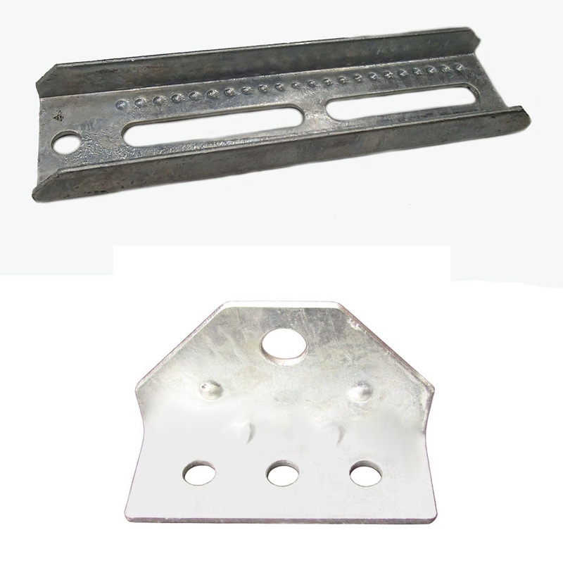 Trailer Swivel Bolster Bracket - 10" Length 1/2" Bolt