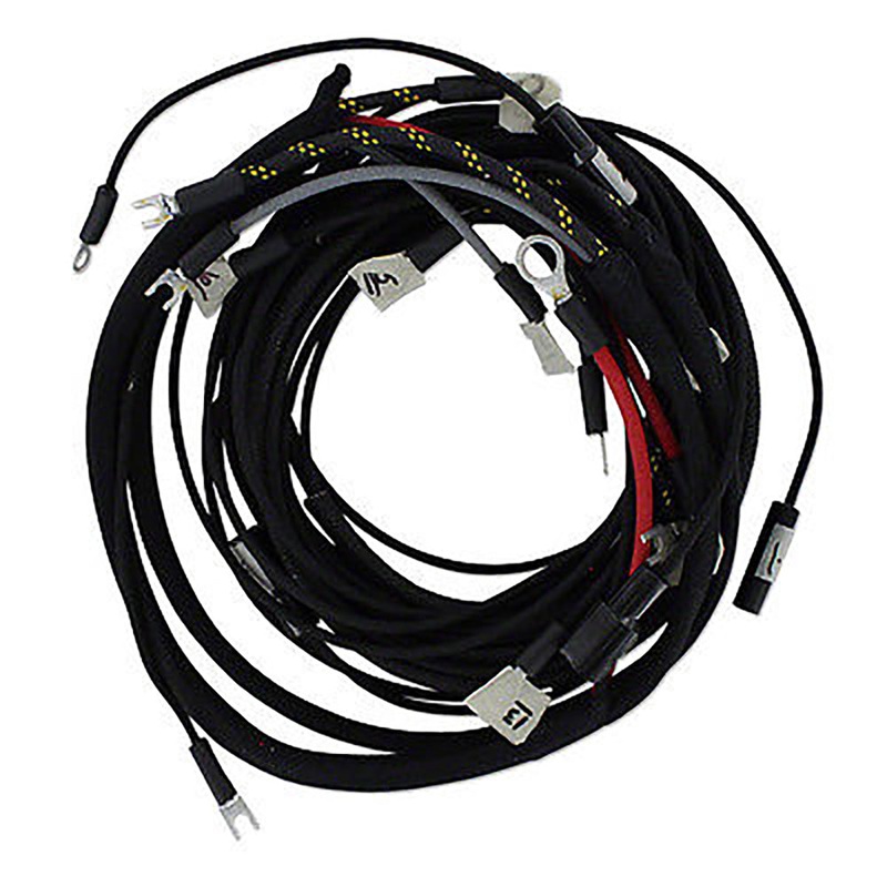 181699M91 New Tractor Wiring Harness Fits Massey Ferguson TO30 Cotton Braided