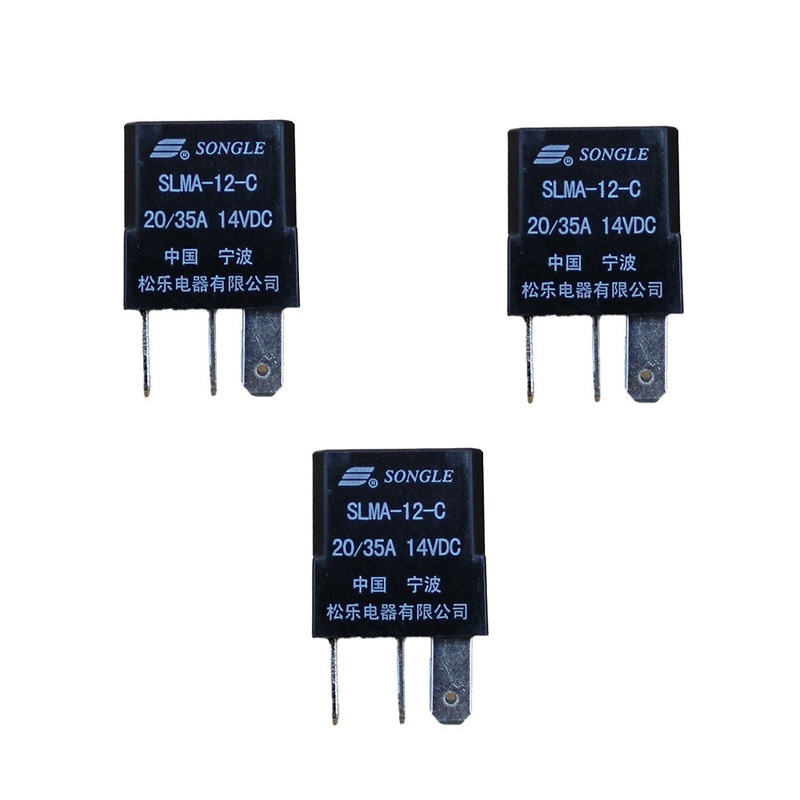 (3) 12 Volt Micro Relay Fits JCB 332/C3148 716-30149 716/23900 716/30149