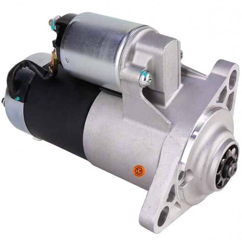 8301745 Starter - New, 12V, PMGR, CW, Fits Mitsubishi  Fits Mahindra