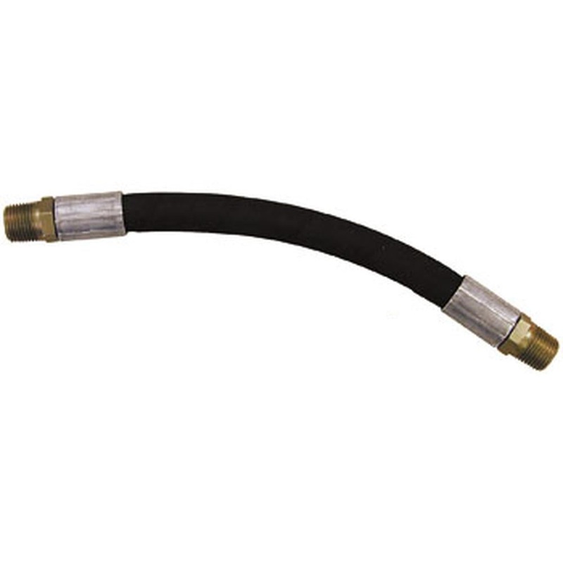 A-PHA2W1212-AI 1/2" Hydraulic Hose Assembly, Rigid x Rigid Male NPT, 12"