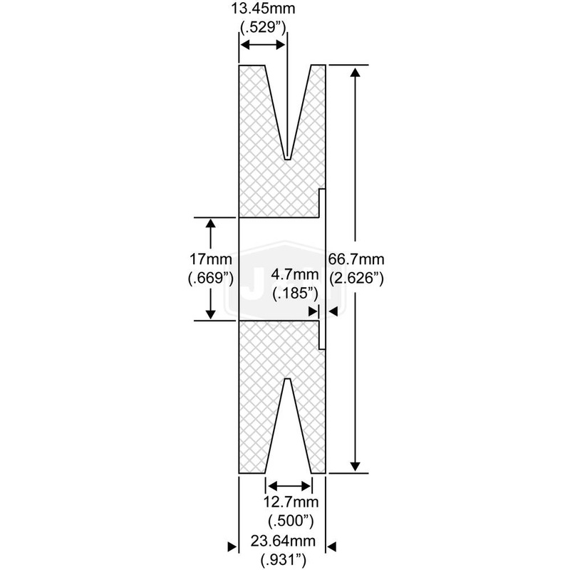 LNP-4941502A42S-JN Leece Neville Pulley