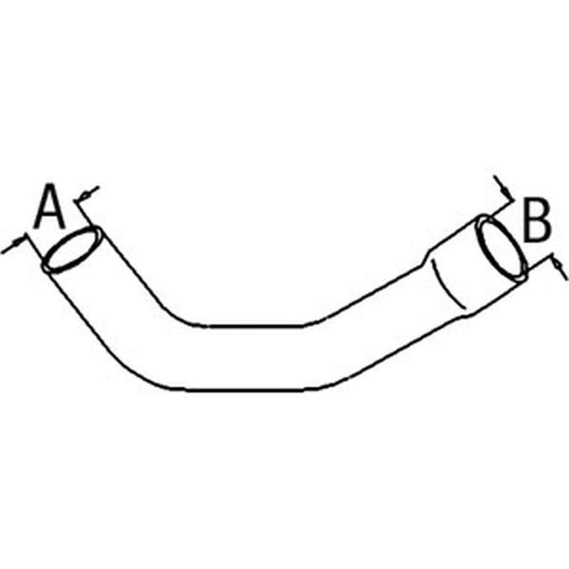 R88353 New Upper Radiator Hose Fits John Deere Tractor 4555 4755 4955