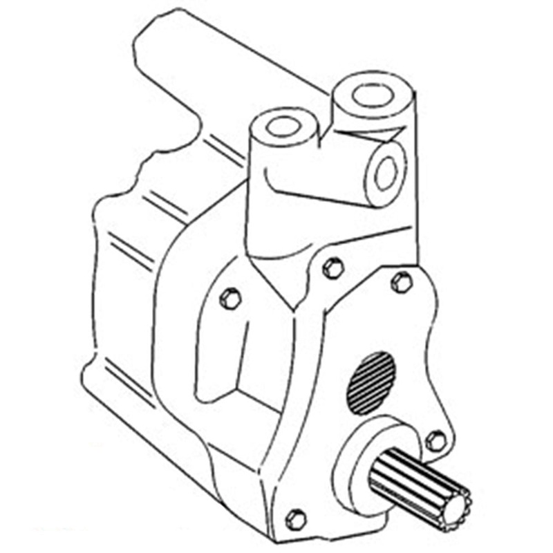 531607M93-E SW00677 Economy Hydraulic Pump Fits Massey Ferguson 699 Tractor