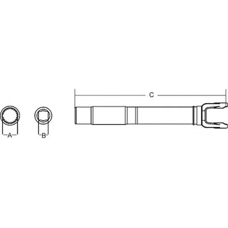 A-11104458-AI Yoke Tube & Sleeve Assembly