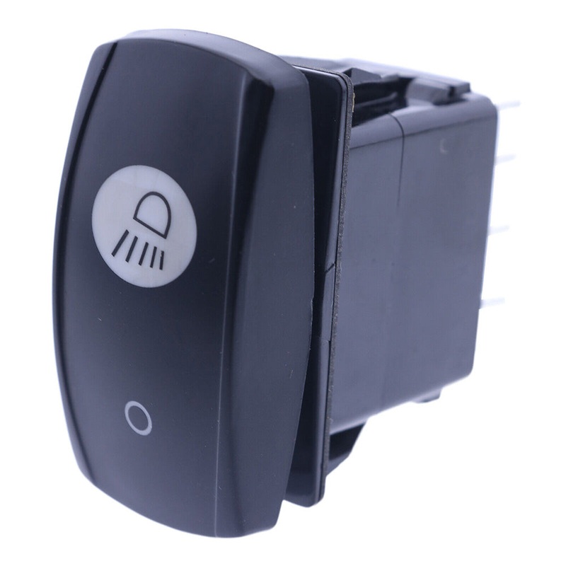 AT309435 Work Light Rocker Switch Fits John Deere Backhoes: 310J, 310SJ, 315SJ