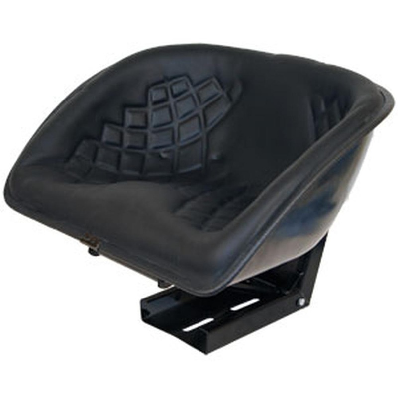 BS100BL Black Bucket Style Seat For Hesston & Universal Use