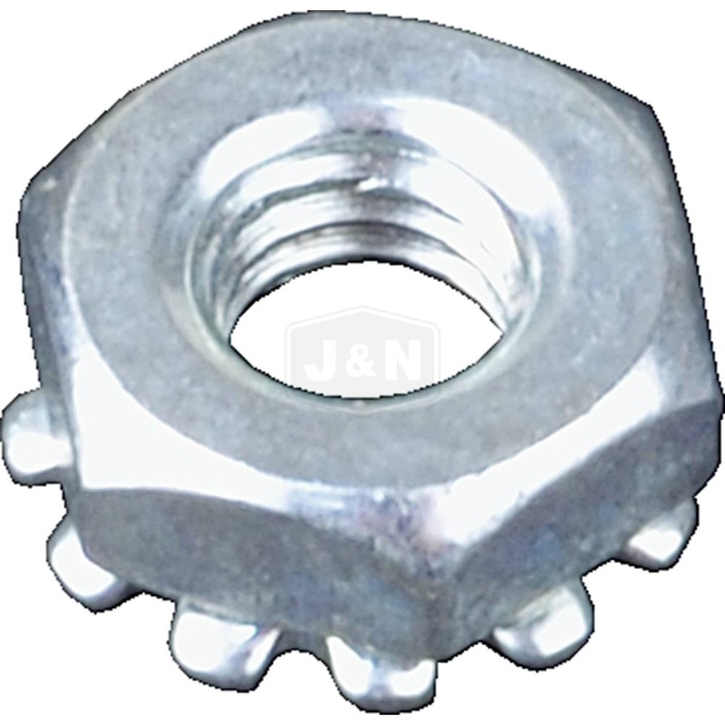 LNP-120-17-JN Leece Neville Nut, Self-Locking Hex